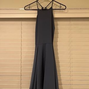 blue homecoming dress